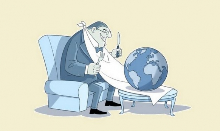 El gusano del capitalismo